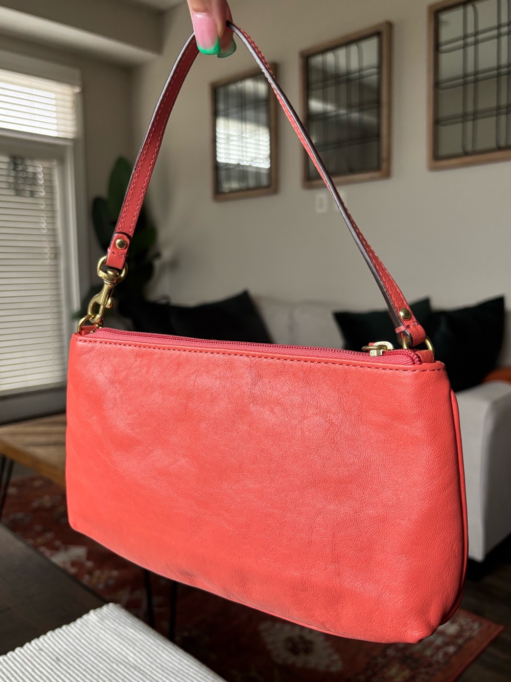 ❤️🧡Classic Y2K COACH Ashley Wristlet Mini Bag🧡❤️ - Picture 8 of 12